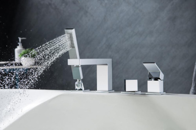 Смеситель для ванны с душем Timo Selene врезной, хром (2130/00Y) фото в интернет-магазине Русалия