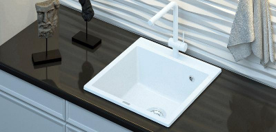 Мойка кухонная Point Арбель 51 PN3001BG, светло-бежевый фото в интернет-магазине Русалия