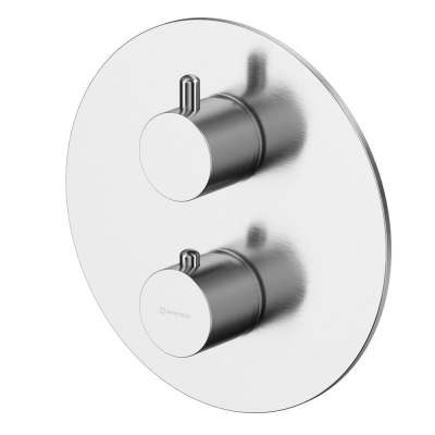 Смеситель термостатический для душа скрытого монтажа WHITECROSS Y Y1236NIB (брашированный никель) фото в интернет-магазине Русалия