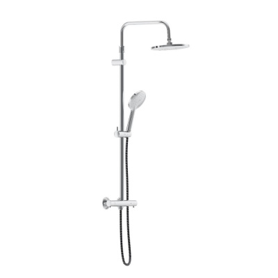 977800000 Jupiter душевая система с душевым ТМС смесителем, хром фото в интернет-магазине Русалия