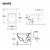Унитаз подвесной безободковый Architectura с сиденьем-микролифт 4694HR01 Villeroy&Boch фото в интернет-магазине Русалия