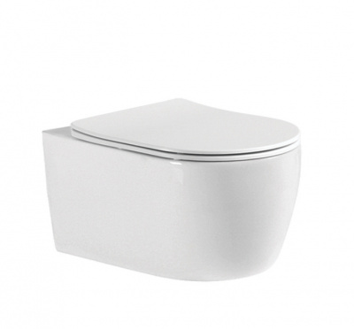 Set AQUATEK ЕВРОПА (рама AQUATEK Standard INS-0000012+звукоизоляционная прокладка+унитаз ЕВРОПА AQ1106-00+тонкое сиденье с механизмом плавного закрывания) фото в интернет-магазине Русалия