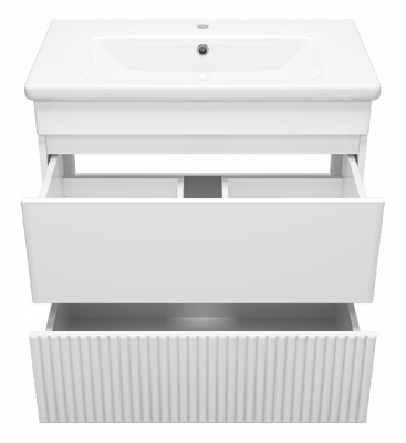 Тумба Мира 80 с раковиной Dreja Soft 80 Misty фото в интернет-магазине Русалия