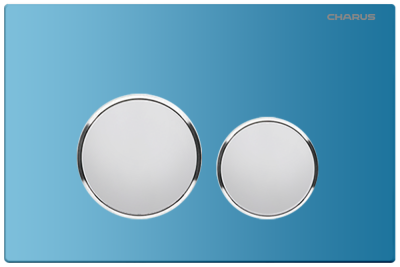 Клавиша для инсталляции CHARUS TM FP.330.AQUABLUE.10 фото в интернет-магазине Русалия