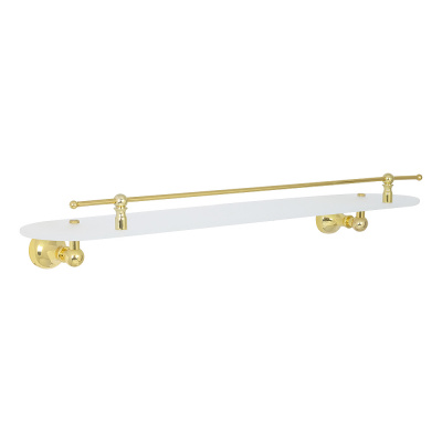 Полка с галереей L60см VR.GIL-6411.DO Gialetta Dorato Veragio фото в интернет-магазине Русалия