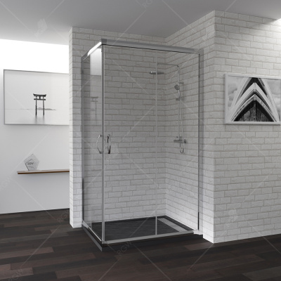 Душевой уголок 80х100 PA-146 RGW фото в интернет-магазине Русалия