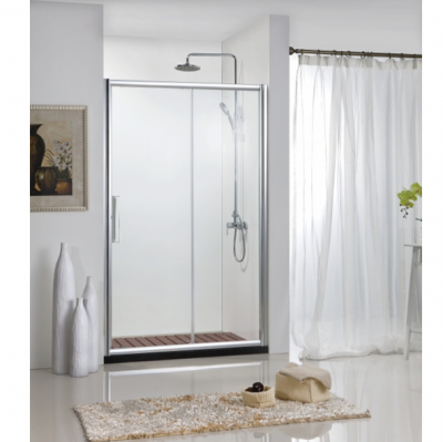 Раздвижная дверь для душа Drop BD120.4100A Bravat фото в интернет-магазине Русалия