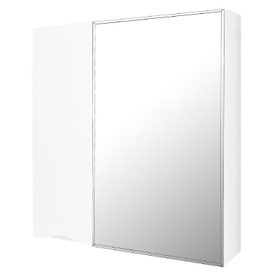 Зеркало-шкаф Loranto Santorini 60 600х140х700 левый, белый (CS00086967) фото в интернет-магазине Русалия