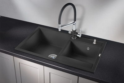 Кухонная мойка GRANULA (8201, ТУРМАЛИН) фото в интернет-магазине Русалия