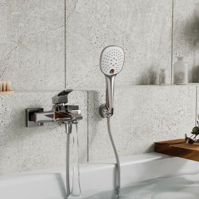 Salm 2701 Смеситель для ванны с коротким изливом Wasserkraft фото в интернет-магазине Русалия