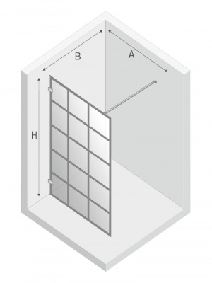 Душевое ограждение NEW TRENDY AVEXA WHITE 140x200 EXK-2989 (белый) фото в интернет-магазине Русалия