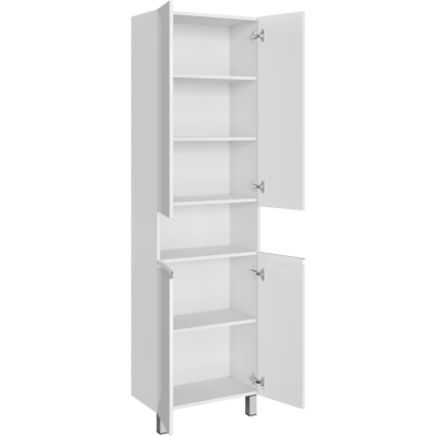 Напольный пенал 55 см белый ROD0555N  Rodos Aqwella фото в интернет-магазине Русалия