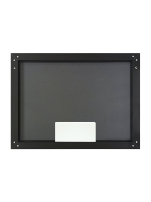 Зеркало с подсветкой Frame Black 800x600 ЗЛП183 Continent фото в интернет-магазине Русалия