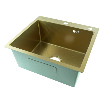 Мойка для кухни Fmark FSC5045C, матовое золото фото в интернет-магазине Русалия