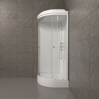 Душевая кабина Нова 88*88 А (7 мест+сифон D50) Щ0000062583 Тритон фото в интернет-магазине Русалия