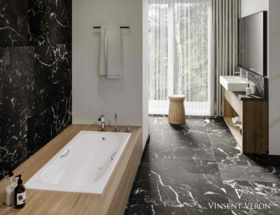 Ванна чугунная Vinsent Veron Aura 150x75x42 VAU1507542 фото в интернет-магазине Русалия