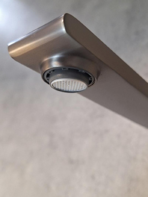 Смеситель для раковины Unione 010507 GrMt AltroBagno фото в интернет-магазине Русалия