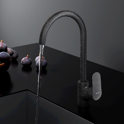 F8007122 Like смеситель для кухни, элегантный черный, шт фото в интернет-магазине Русалия