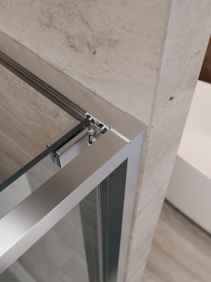 Душевая дверь CEZARES LUX-B-FS-11-120-C-CR фото в интернет-магазине Русалия