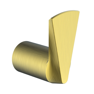Крючок для ванной комнаты Raglo R307.05.03, золотой сатин фото в интернет-магазине Русалия