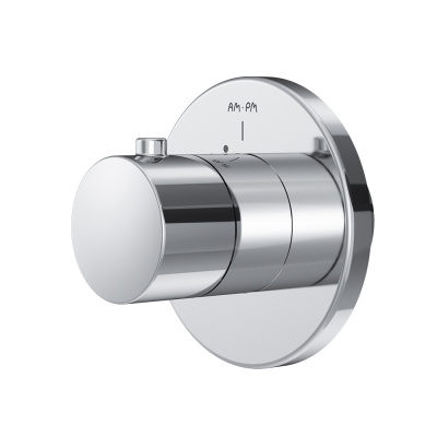 F0800200 Запирающий вентиль, монтируемый в стену, хром, шт. фото в интернет-магазине Русалия