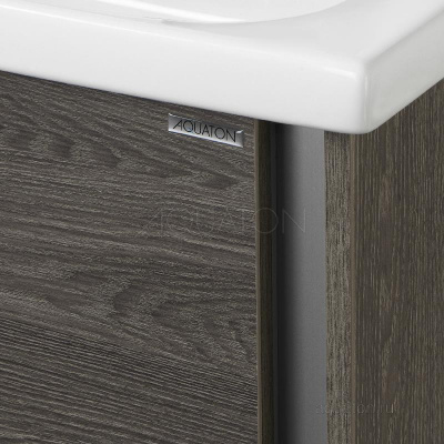 Тумба под раковину AQUATON Стоун 60 грецкий орех 1A231401SXC80 фото в интернет-магазине Русалия