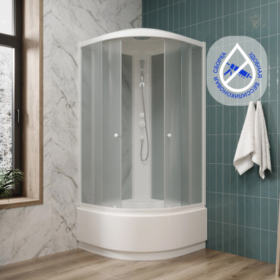 Кабина EF821 душевая PARLY 
 80х80х215 см фото в интернет-магазине Русалия