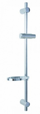 Штанга для душа с мыльницей D150CP Bravat фото в интернет-магазине Русалия
