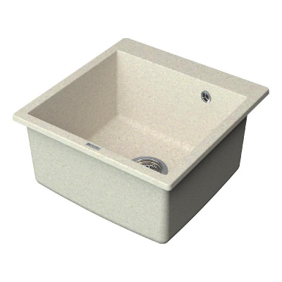 Мойка кухонная Point Арбель 51 PN3001BG, светло-бежевый фото в интернет-магазине Русалия