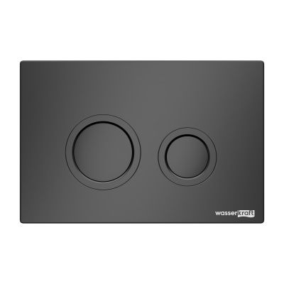 Aller 10TLT.031.ME.MB01 Встраиваемый смывной бачок, черный матовый Wasserkraft фото в интернет-магазине Русалия