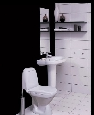 Унитаз - компакт с сиденьем термопласт Римини 1WH111758 Сантек фото в интернет-магазине Русалия