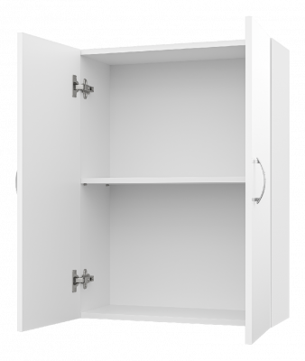 Шкаф Лилия 60 подвесной универсальный Э-Лил08060-011бф Misty фото в интернет-магазине Русалия