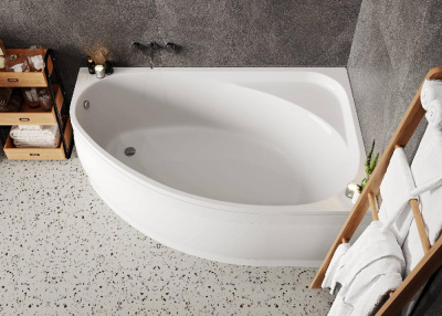 Акриловая ванна VAGNERPLAST HAPI 170x110 Right VPBA170HAP3PX-04 фото в интернет-магазине Русалия