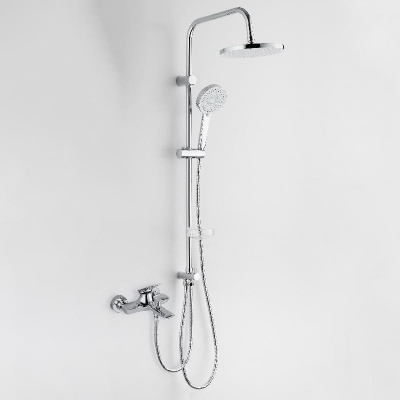 BOND B03-9500 Душевая стойка с тропическим душем и смесителем с изливом фото в интернет-магазине Русалия