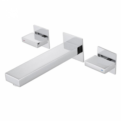 Смеситель ABBER Daheim AF82122 для раковины скрытого монтажа, хром фото в интернет-магазине Русалия