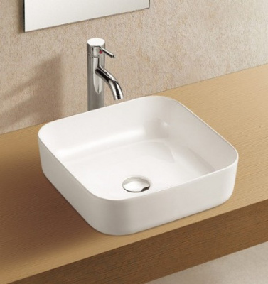 Раковина накладная квадратная ELBACH 2196 WeltWasser фото в интернет-магазине Русалия