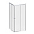 W94G-403-9090-МТ1К X-joy душевое огражд квадратн.,раздвиж.двери 90x90 хром мат.,стекло прозрачн Am.Pm фото в интернет-магазине Русалия