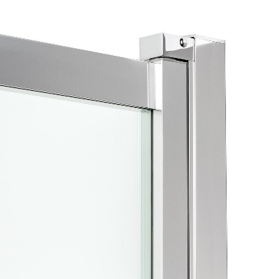 Шторка для ванны NEW TRENDY SENSI 100x150 P-0038 (хром) фото в интернет-магазине Русалия