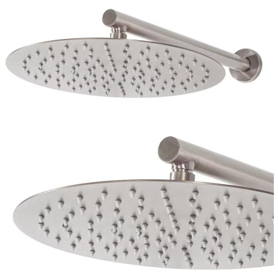 Душевая система встраиваемая Hansberge H6095NK, никель фото в интернет-магазине Русалия