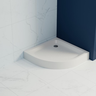 Душевой поддон полукруглый RGW LUX/TN-P 800x800 фото в интернет-магазине Русалия