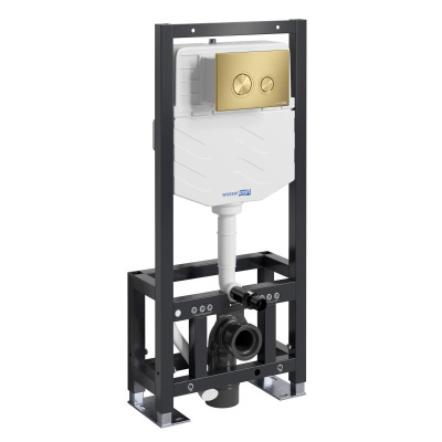 Dill 61TLT.010.ME.MG01 Система инсталляции для унитазов, золото Wasserkraft фото в интернет-магазине Русалия