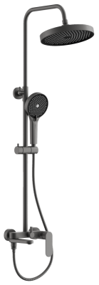 Душевая система BELZ оружейная сталь (B24713-3) фото в интернет-магазине Русалия
