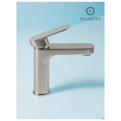 Смеситель для раковины FILARETE Retta FL5030NK, никель фото в интернет-магазине Русалия