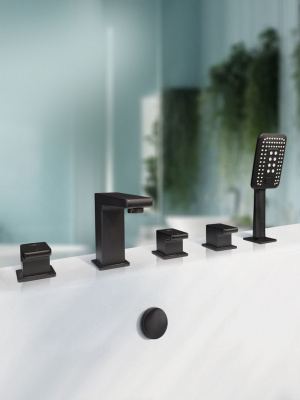 Смеситель на борт ванной с душем Lamberto 020106 NeOp AltroBagno фото в интернет-магазине Русалия