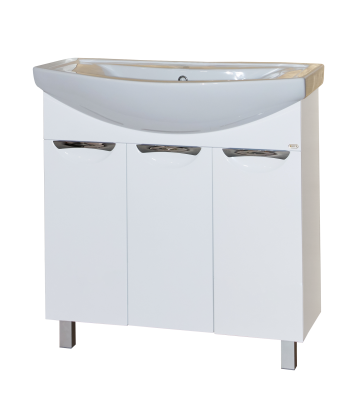 Тумба Лаванда 80 с раковиной Santek Балтика 80 Misty фото в интернет-магазине Русалия