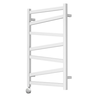 Полотенцесушитель электрический Point Феникс PN15158WE П7 500x800 левый/правый, белый фото в интернет-магазине Русалия