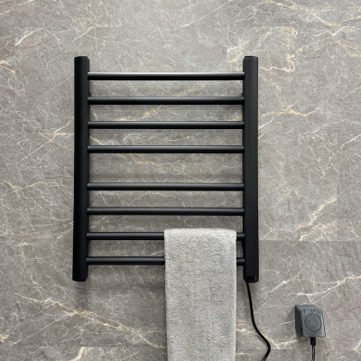 Полотенцесушитель электрический Fixsen UNIVERSAL 600х500 FX-7200B, черный FX-7200B фото в интернет-магазине Русалия