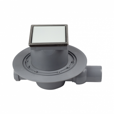 Точечный трап Pestan Confluo Standard 10х10 Dry White Glass  (13000105) фото в интернет-магазине Русалия