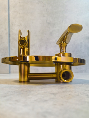 Встраиваемый гигиенический душ AltroBagno Beatrice 060113 Or AltroBagnoBeatrice060113Or фото в интернет-магазине Русалия