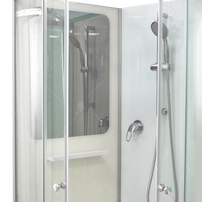 Душевая кабина полукруглая 100х100 AN-208 RGW фото в интернет-магазине Русалия